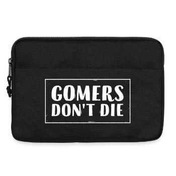 Gomers don't die - Laptop bag 13" - black - Front