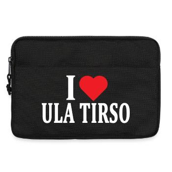t-shirt Io amo Ula Tirso t-shirt Sardegna - Laptop bag 13" - black - Front