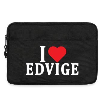 T-Shirt Ich liebe Hedwig T-Shirt Geschenkidee - Laptoptasche 13" - Schwarz - Vorne