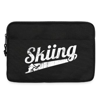 Skieur de compétition - Sacoche pour ordinateur portable 13 pouces - noir - Devant