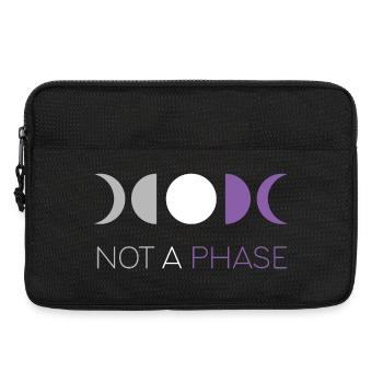 LGBTQ Pride Month - Keine Phase - Asexuell - Laptoptasche 13" - Schwarz - Vorne