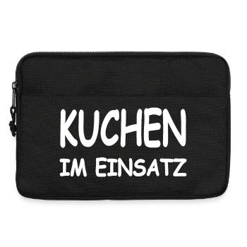 Kuchen - Laptoptasche 13" - Schwarz - Vorne