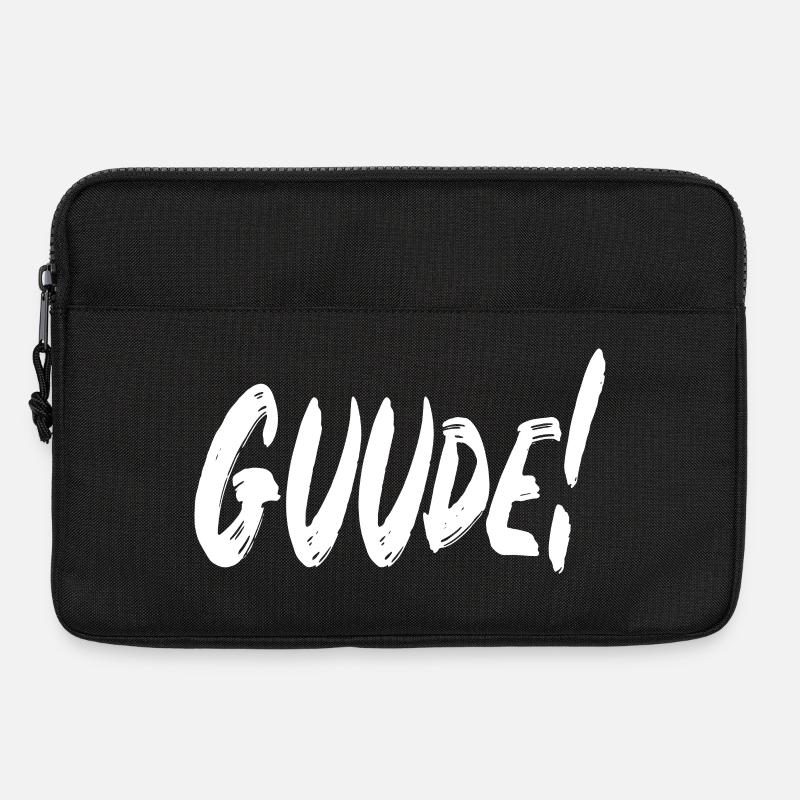 Guude! - Laptoptasche 13" - Schwarz