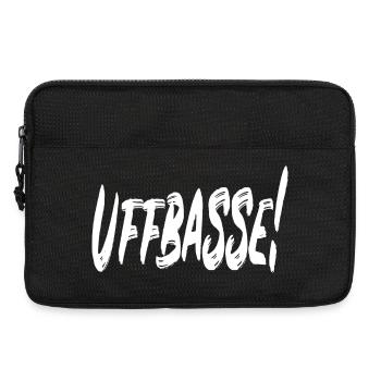 Uffbasse! - Laptoptasche 13" - Schwarz - Vorne
