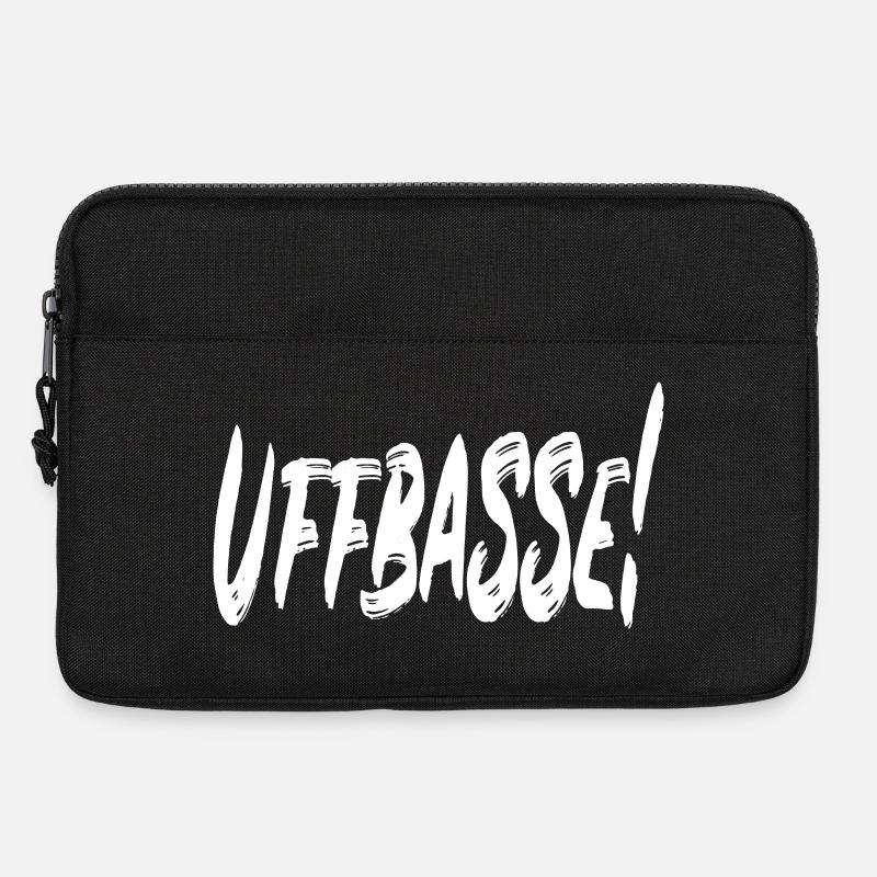 Uffbasse! - Laptoptasche 13" - Schwarz