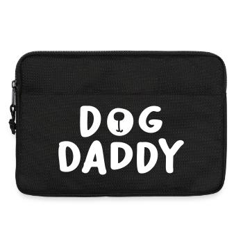 Dog Daddy Hunde Vater Hundehalter Tierliebe Liebe - Laptoptasche 13" - Schwarz - Vorne