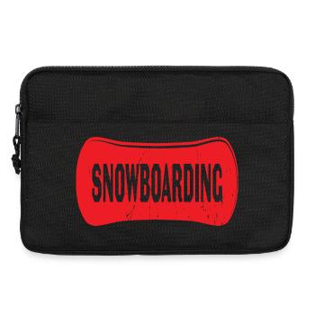 Planche à neige - Sacoche pour ordinateur portable 13 pouces - noir - Devant