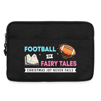 Werdende Mutter Weihnachten Gender Reveal - Laptoptasche 13" - Schwarz - Vorne