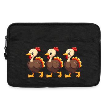 Thanksgiving Truthahn Baby - Laptoptasche 13" - Schwarz - Vorne