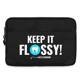 Mouth Engine Care Dentist Team  - Laptop bag 13" - black - Front