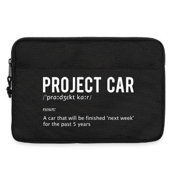 Projekt Auto Definition Lustiger Auto-Enthusiast JDM - Laptoptasche 13" - Schwarz - Vorne