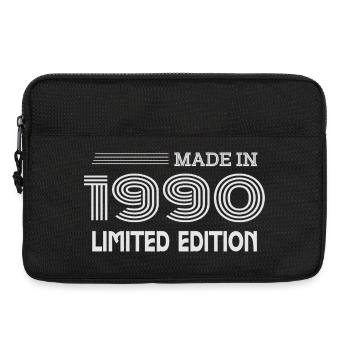 Original 1990 Vintage 1990 Retro Anniversary 1990 - Laptop bag 13" - black - Front