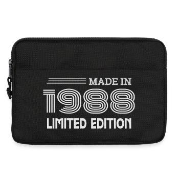Original 1988 Vintage 1988 Retro Jubiläum 1988 - Laptoptasche 13" - Schwarz - Vorne