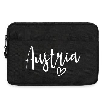 Austria Heart Women's Love Austria - Laptoptasche 13" - Schwarz - Vorne