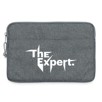 The Expert , Statement, Alleswisser - Laptoptasche 13" - Grau meliert - Vorne