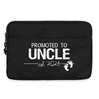 New Uncle 2026 Promotion Gift Shirt - Laptop bag 13" - black - Front