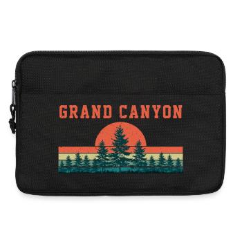 Retro Vintage Grand Canyon Nationalpark - Laptoptasche 13" - Schwarz - Vorne