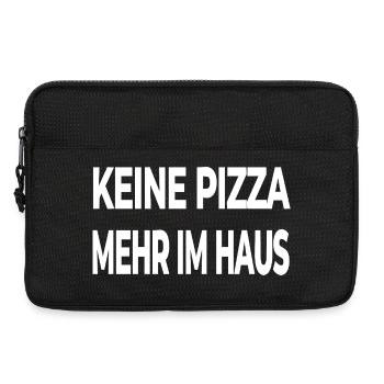 Pizza - Laptoptasche 13" - Schwarz - Vorne