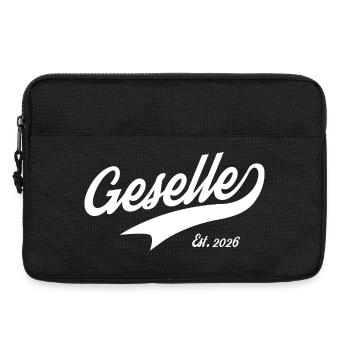 Geselle Est 2026 Gesellenprüfung Bestanden Prüfung - Laptoptasche 13" - Schwarz - Vorne