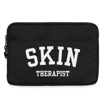 Hautpflegegeschenk von Kosmetikerin und Hauttherapeuten - Laptoptasche 13" - Schwarz - Vorne