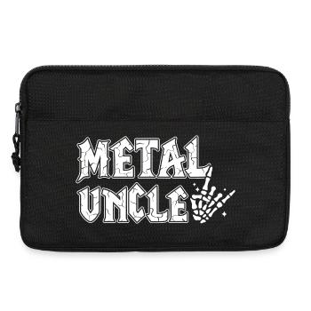 Metal Onkel Heavy Metal Geschenk für Onkel - Laptoptasche 13" - Schwarz - Vorne