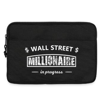 Wall Street Millionaire in Progress - Laptoptasche 13" - Schwarz - Vorne