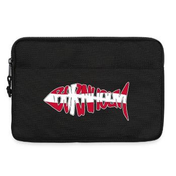 Poisson de Bornholm - Conception - Sacoche pour ordinateur portable 13 pouces - noir - Devant