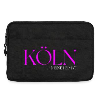 Köln meine Heimat - Laptoptasche 13" - Schwarz - Vorne