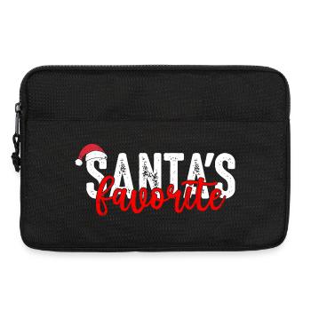 Santa's Favorite - Laptop bag 13" - black - Front
