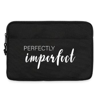 parfaitement imparfait - Sacoche pour ordinateur portable 13 pouces - noir - Devant