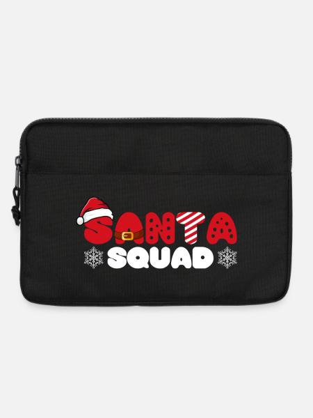 Santa Squad Emblem - Laptoptasche 13" - Schwarz