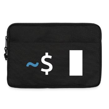 Commande Linux Shell - Sacoche pour ordinateur portable 13 pouces - noir - Devant