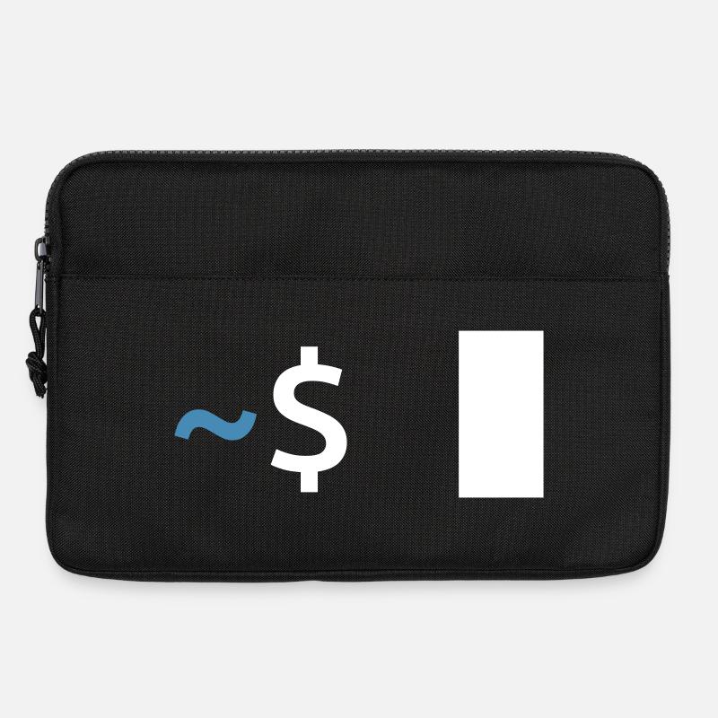 Linux Shell Command - Laptoptasche 13" - Schwarz