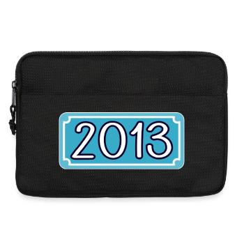 Year of birth 2013 - Laptop bag 13" - black - Front