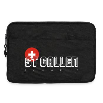 Saint-Gall - Sacoche pour ordinateur portable 13 pouces - noir - Devant