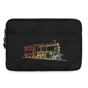 Locomotive Retro Style - Laptop bag 13" - black - Front