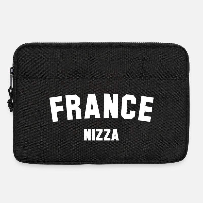 FRANCE NIZZA Frankreich - Laptoptasche 13" - Schwarz