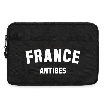 ANTIBES France Frankreich - Sacoche pour ordinateur portable 13 pouces - noir - Devant