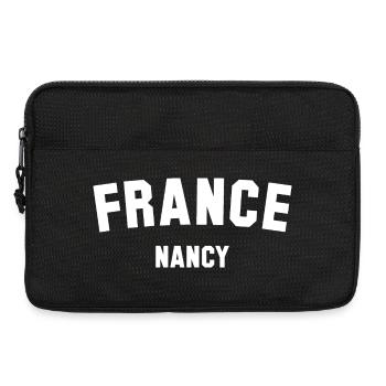 NANCY France Frankreich - Laptop bag 13" - black - Front