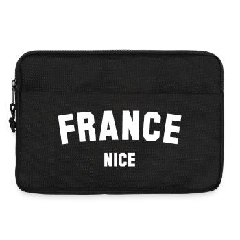 NICE Nizza France Frankreich - Laptoptasche 13" - Schwarz - Vorne