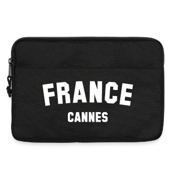 CANNES France Frankreich - Laptop bag 13" - black - Front