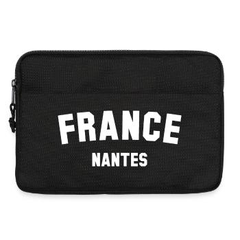 NANTES France Frankreich - Laptoptasche 13" - Schwarz - Vorne
