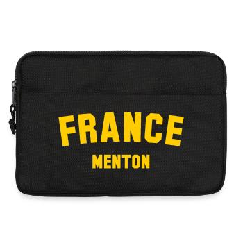 MENTON France Frankreich - Laptop bag 13" - black - Front