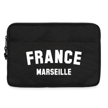 MARSEILLE France Frankreich - Sacoche pour ordinateur portable 13 pouces - noir - Devant