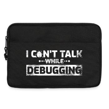 Software Developer Joke - Laptop bag 13" - black - Front