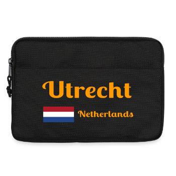 Utrecht, Niederlande - Stilvolle Drucke - Laptoptasche 13" - Schwarz - Vorne