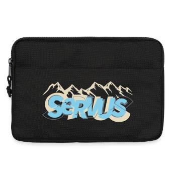 Servus Panorama - Laptoptasche 13" - Schwarz - Vorne