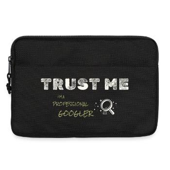 Besserwisser - Laptoptasche 13" - Schwarz - Vorne