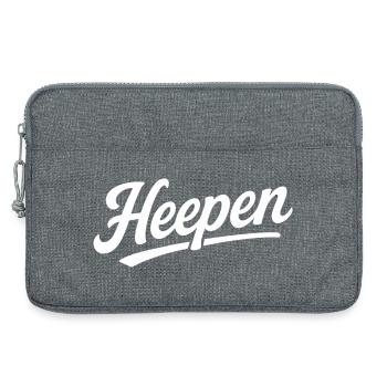 Heepen Bielefeld #heepenstyle - Laptop bag 13" - heather grey - Front