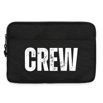 Crew - Laptop bag 13" - black - Front